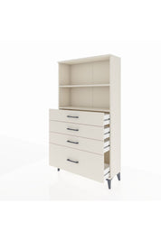 Arges Dolap 2 Raflı 4 Çekmeceli 88x30x163 Aytaşı-Aytaşı