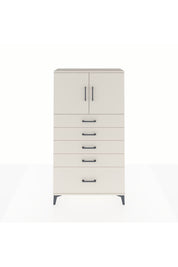 Arges Dolap 2 Raflı 5 Çekmeceli 2 Kapaklı 88x30x163 Aytaşı-Aytaşı