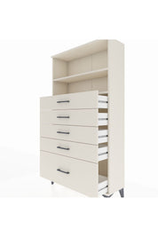 Arges Dolap 2 Raflı 5 Çekmeceli 88x30x163 Aytaşı-Aytaşı