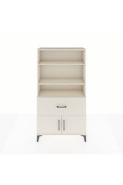 Arges Dolap 3 Raflı Tek Çekmeceli 2 Kapaklı 88x30x163 Aytaşı-Aytaşı