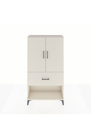 Arges Dolap 3 Raflı Tek Çekmeceli 2 Kapaklı 88x30x163 Aytaşı-Aytaşı