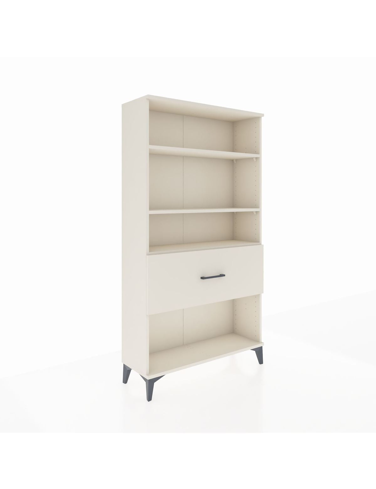 Arges Dolap 3 Raflı Tek Çekmeceli 88x30x163 Aytaşı-Aytaşı