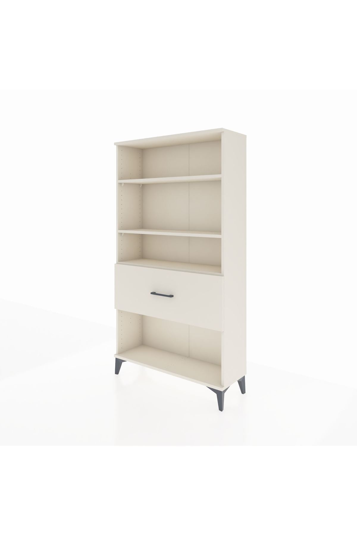 Arges Dolap 3 Raflı Tek Çekmeceli 88x30x163 Aytaşı-Aytaşı