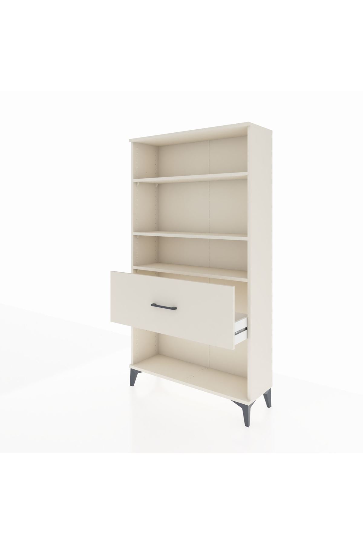 Arges Dolap 3 Raflı Tek Çekmeceli 88x30x163 Aytaşı-Aytaşı