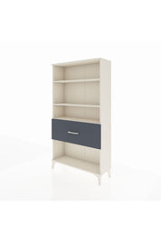 Arges Dolap 3 Raflı Tek Çekmeceli 88x30x163 Aytaşı-Antrasit