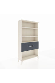 Arges Dolap 3 Raflı Tek Çekmeceli 88x30x163 Aytaşı-Antrasit