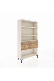 Arges Dolap 3 Raflı Tek Çekmeceli 88x30x163 Aytaşı-Çam