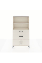 Arges Dolap 2 Raflı 2 Çekmeceli 2 Kapaklı 88x30x163 Aytaşı-Aytaşı