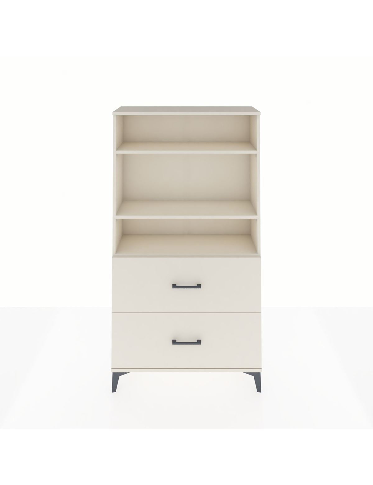 Arges Dolap 3 Raflı 2 Çekmeceli 88x30x163 Aytaşı-Aytaşı