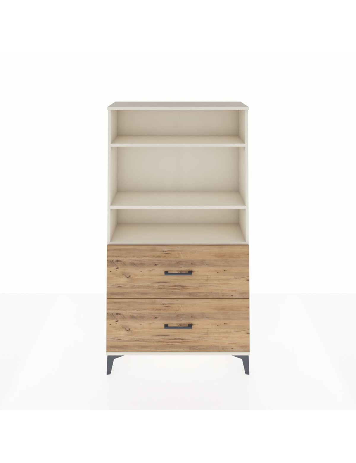 Arges Dolap 3 Raflı 2 Çekmeceli 88x30x163 Aytaşı-Çam