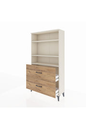 Arges Dolap 3 Raflı 2 Çekmeceli 88x30x163 Aytaşı-Çam