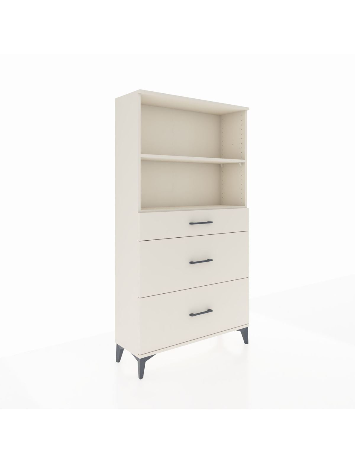 Arges Dolap 2 Raflı 3 Çekmeceli 88x30x163 Aytaşı-Aytaşı