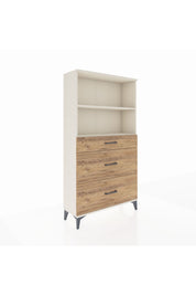 Arges Dolap 2 Raflı 3 Çekmeceli 88x30x163 Aytaşı-Çam