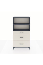 Arges Dolap 2 Raflı 3 Çekmeceli 88x30x163 Antrasit-Aytaşı