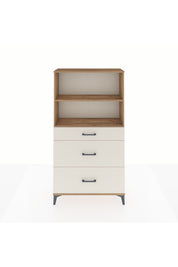 Arges Dolap 2 Raflı 3 Çekmeceli 88x30x163 Çam-Aytaşı