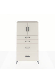 Arges Dolap 2 Raflı 4 Çekmeceli 2 Kapaklı 88x30x163 Aytaşı-Aytaşı