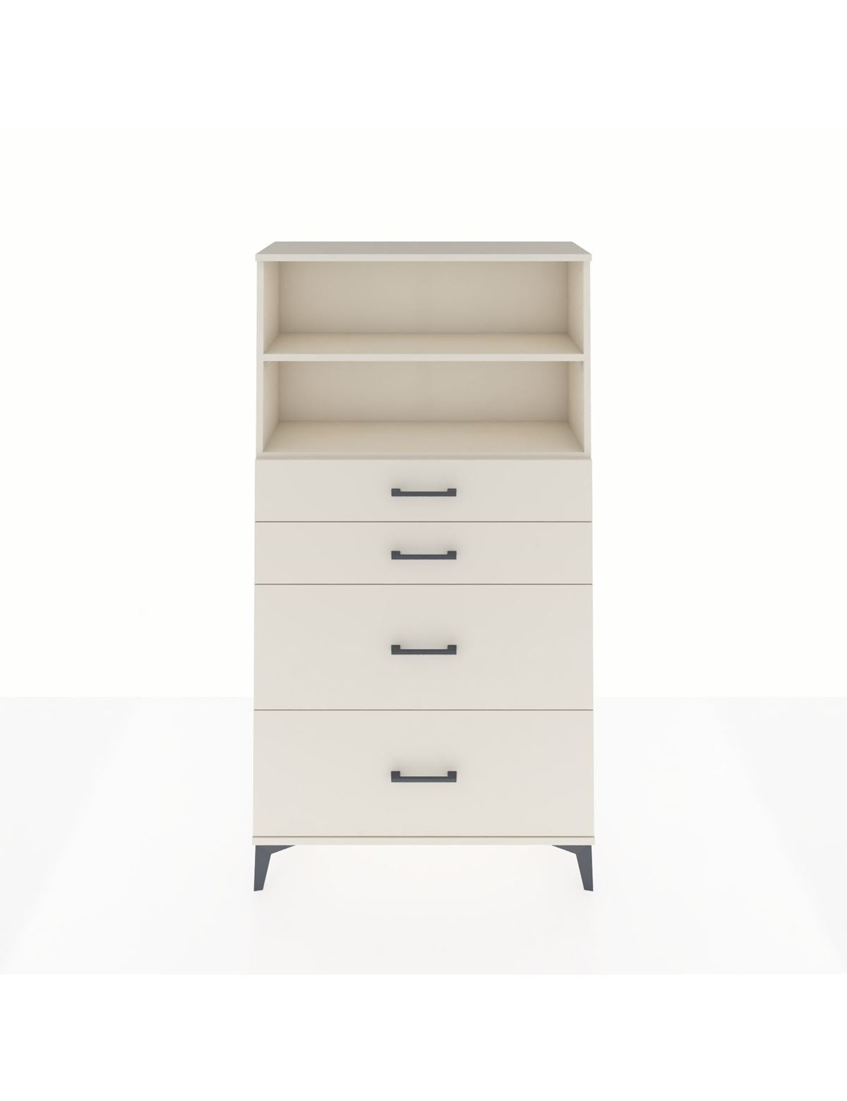 Arges Dolap 2 Raflı 4 Çekmeceli 88x30x163 Aytaşı-Aytaşı