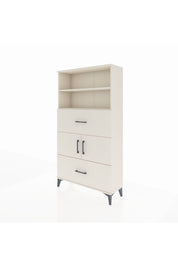 Arges Dolap 3 Raflı 2 Çekmeceli 2 Kapaklı 88x30x163 Aytaşı-Aytaşı