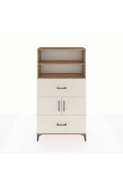 Arges Dolap 3 Raflı 2 Çekmeceli 2 Kapaklı 88x30x163 Çam-Aytaşı