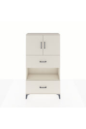 Arges Dolap 3 Raflı 2 Çekmeceli 2 Kapaklı 88x30x163 Aytaşı-Aytaşı