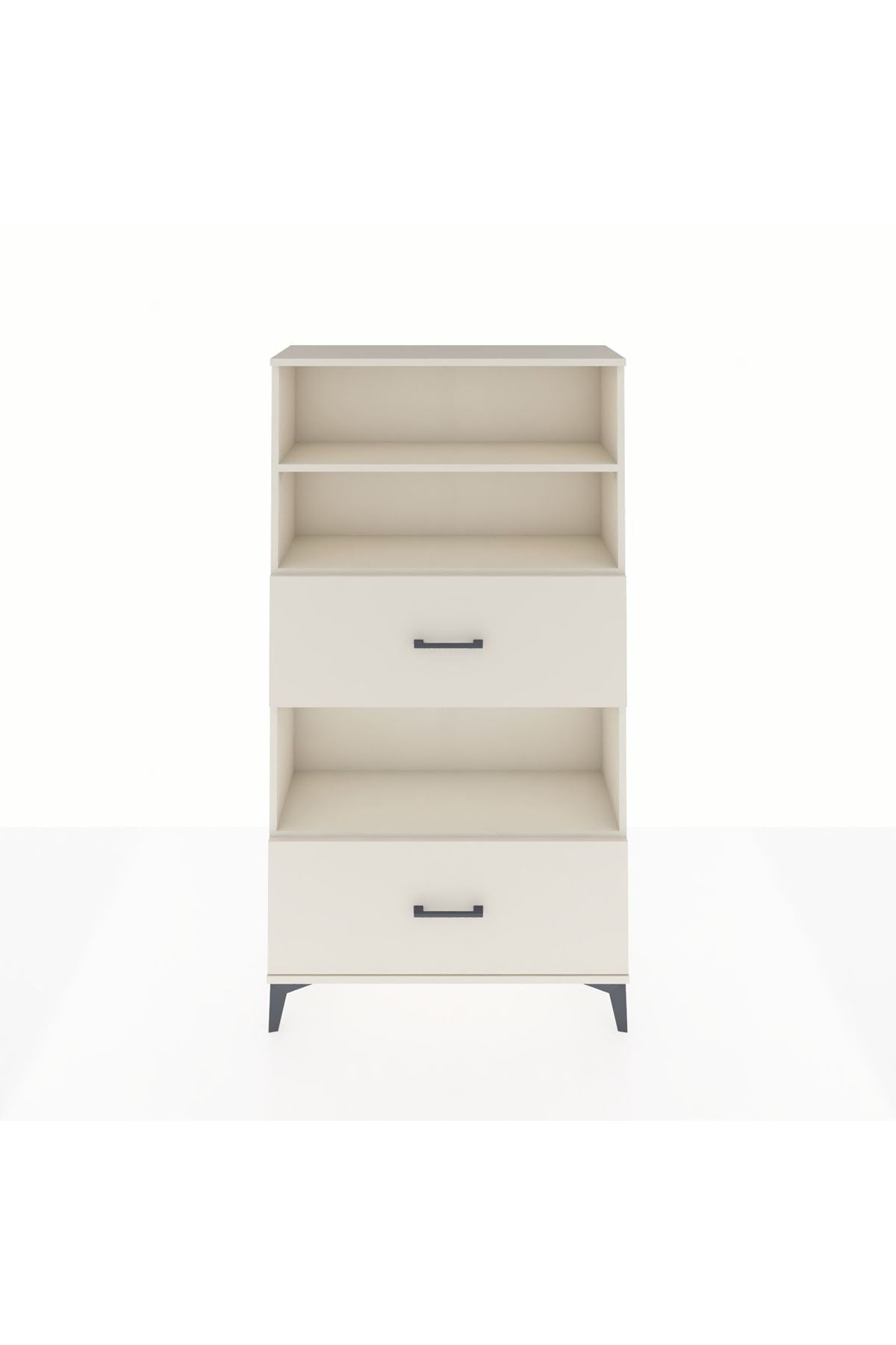 Arges Dolap 3 Raflı 2 Çekmeceli 88x30x163 Aytaşı-Aytaşı