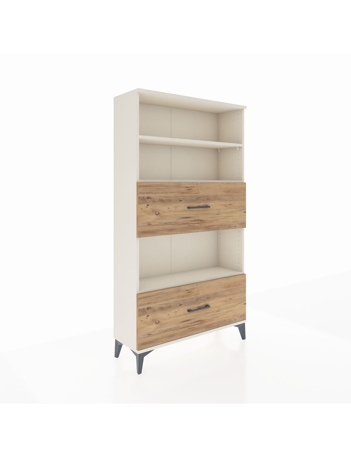 Arges Dolap 3 Raflı 2 Çekmeceli 88x30x163 Aytaşı-Çam