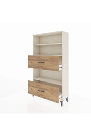 Arges Dolap 3 Raflı 2 Çekmeceli 88x30x163 Aytaşı-Çam