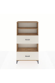 Arges Dolap 3 Raflı 2 Çekmeceli 88x30x163 Çam-Aytaşı