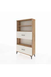 Arges Dolap 3 Raflı 2 Çekmeceli 88x30x163 Çam-Aytaşı