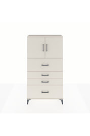 Arges Dolap 2 Raflı 4 Çekmeceli 2 Kapaklı 88x30x163 Aytaşı-Aytaşı