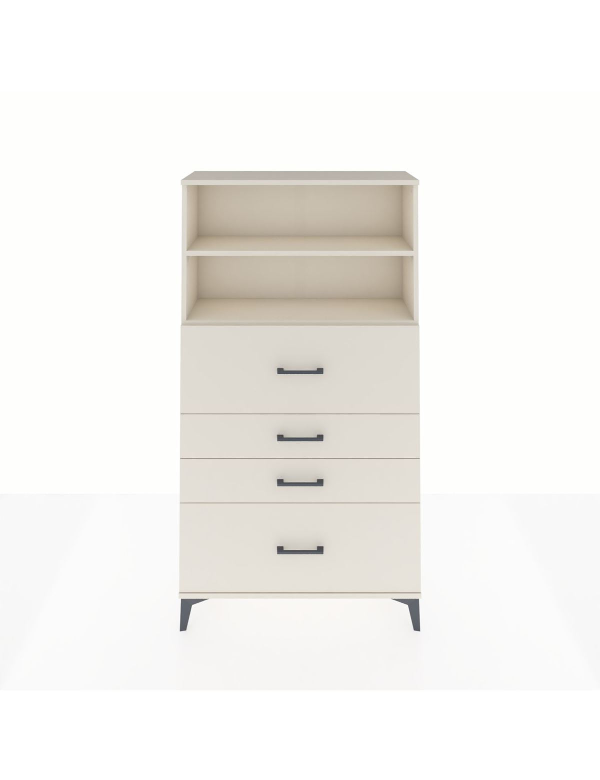 Arges Dolap 2 Raflı 4 Çekmeceli 88x30x163 Aytaşı-Aytaşı