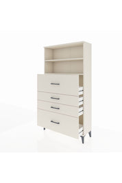 Arges Dolap 2 Raflı 4 Çekmeceli 88x30x163 Aytaşı-Aytaşı