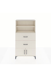 Arges Dolap 2 Raflı 2 Çekmeceli 2 Kapaklı 88x30x163 Aytaşı-Aytaşı