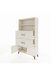 Arges Dolap 2 Raflı 2 Çekmeceli 2 Kapaklı 88x30x163 Aytaşı-Aytaşı