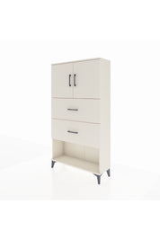 Arges Dolap 2 Raflı 2 Çekmeceli 2 Kapaklı 88x30x163 Aytaşı-Çam