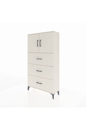 Arges Dolap 2 Raflı 3 Çekmeceli 2 Kapaklı 88x30x163 Aytaşı-Aytaşı