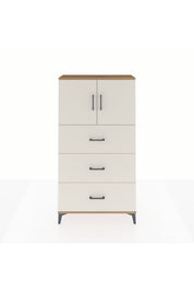 Arges Dolap 2 Raflı 3 Çekmeceli 2 Kapaklı 88x30x163 Çam-Aytaşı