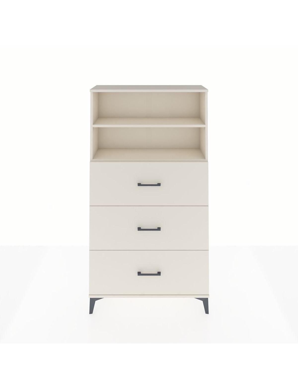 Arges Dolap 2 Raflı 3 Çekmeceli 88x30x163 Aytaşı-Aytaşı