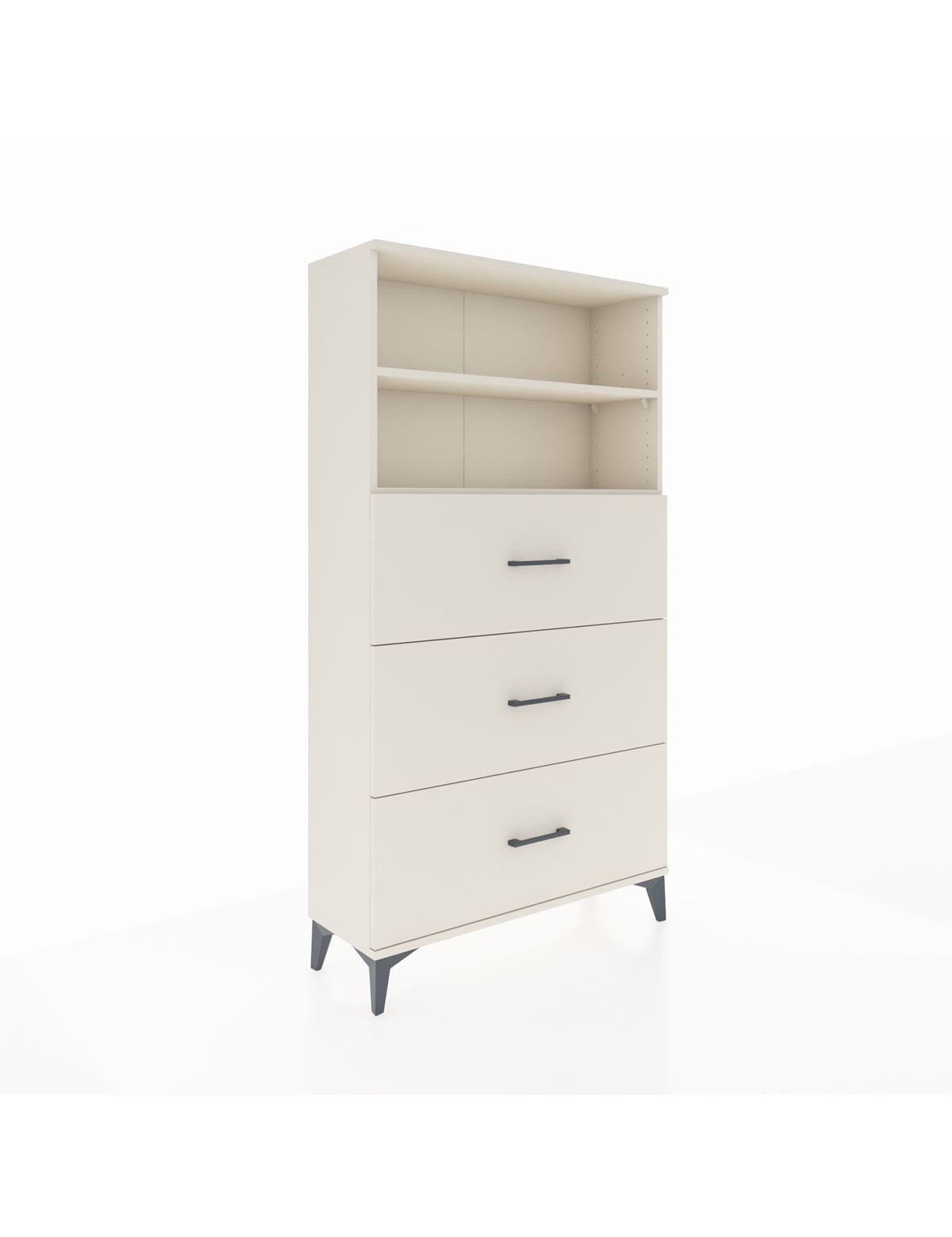 Arges Dolap 2 Raflı 3 Çekmeceli 88x30x163 Aytaşı-Aytaşı