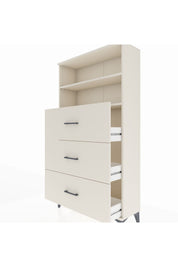 Arges Dolap 2 Raflı 3 Çekmeceli 88x30x163 Aytaşı-Aytaşı