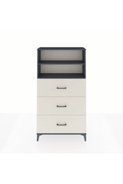 Arges Dolap 2 Raflı 3 Çekmeceli 88x30x163 Antrasit-Aytaşı