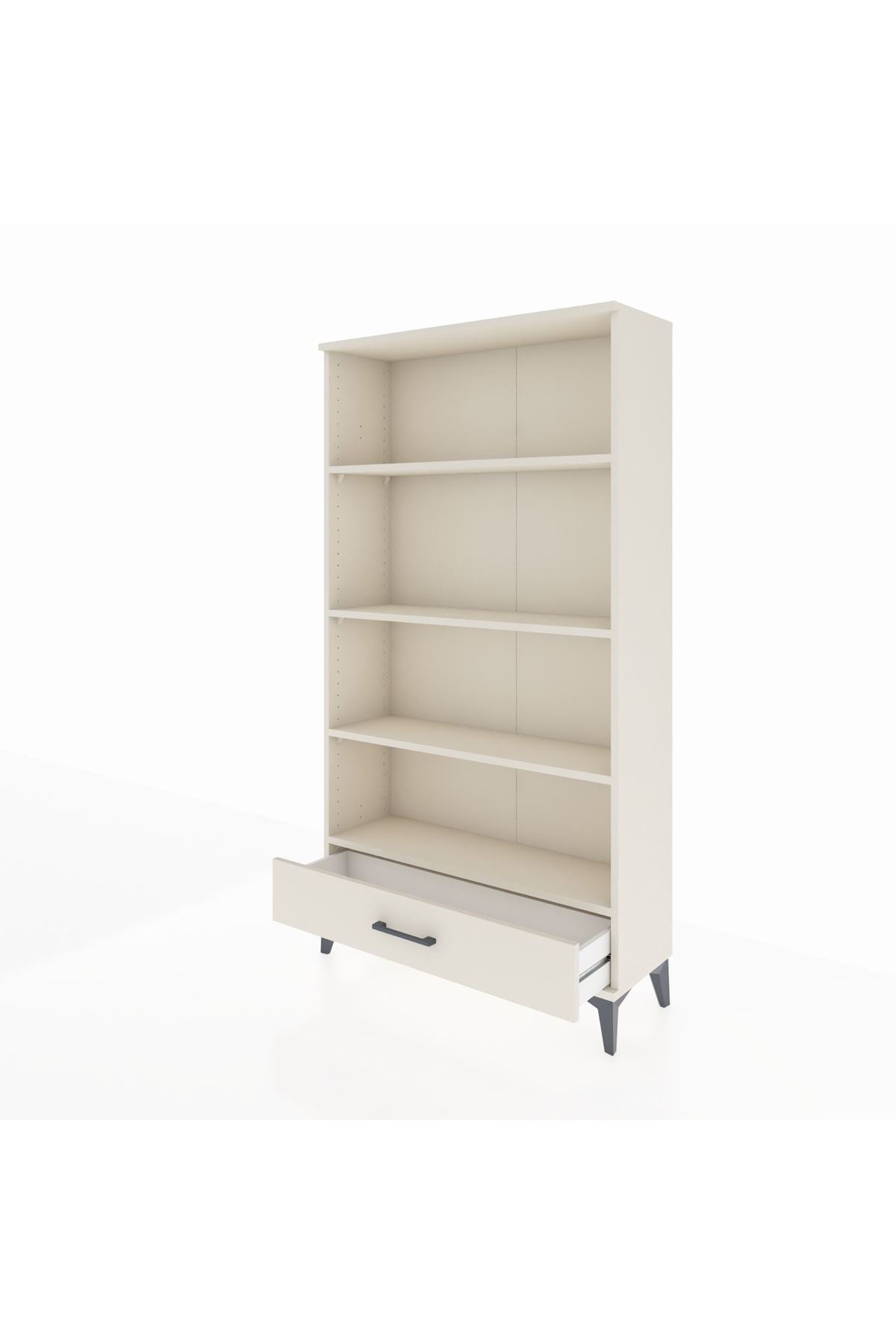 Arges Dolap 4 Raflı Tek Çekmeceli 88x30x163 Aytaşı-Aytaşı