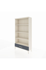 Arges Dolap 4 Raflı Tek Çekmeceli 88x30x163 Aytaşı-Antrasit