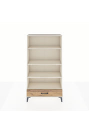 Arges Dolap 4 Raflı Tek Çekmeceli 88x30x163 Aytaşı-Çam