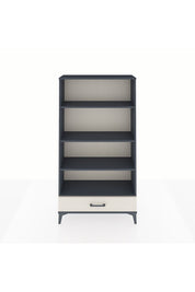 Arges Dolap 4 Raflı Tek Çekmeceli 88x30x163 Antrasit-Aytaşı