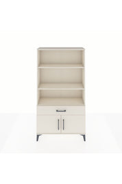 Arges Dolap 3 Raflı Tek Çekmeceli 2 Kapaklı 88x30x163 Aytaşı-Aytaşı