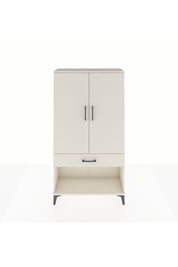 Arges Dolap 3 Raflı Tek Çekmeceli 2 Kapaklı 88x30x163 Aytaşı-Aytaşı