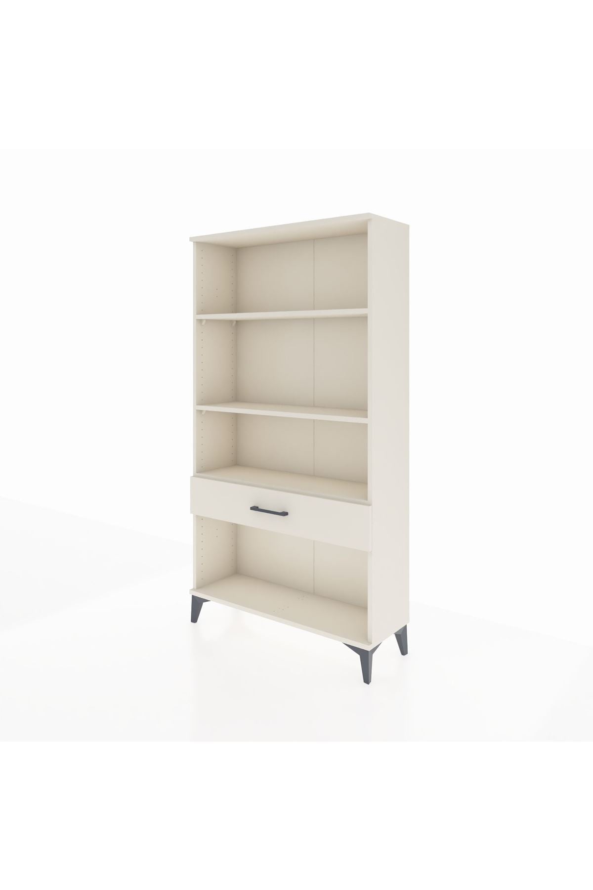 Arges Dolap 3 Raflı Tek Çekmeceli 88x30x163 Aytaşı-Aytaşı