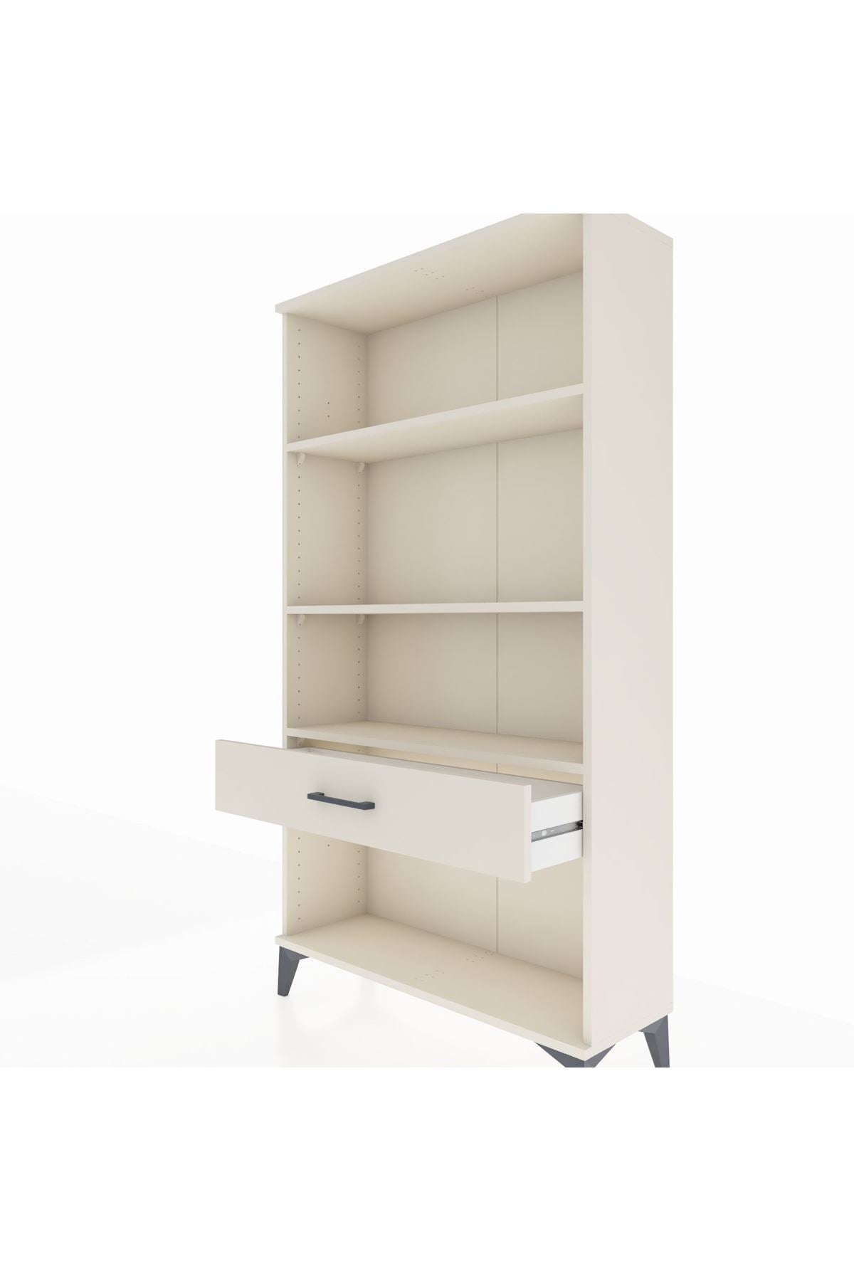 Arges Dolap 3 Raflı Tek Çekmeceli 88x30x163 Aytaşı-Aytaşı