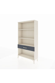 Arges Dolap 3 Raflı Tek Çekmeceli 88x30x163 Aytaşı-Antrasit